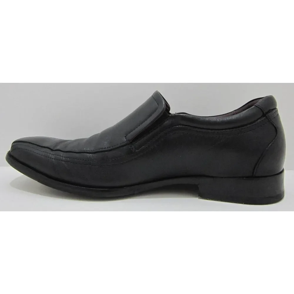 Johnston & Murphy Shaler Black Leather Loafers 8.5